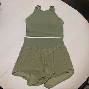 Lululemon Green Activewear Set